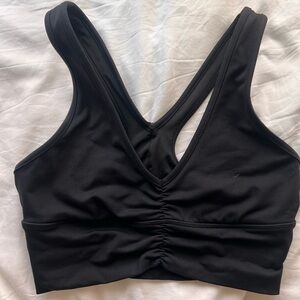 ALO Yoga Black Wild Thing Sports Bra